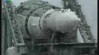 N1 Soviet Moon Rocket HUGE Explosion [upl. by Ahsim]