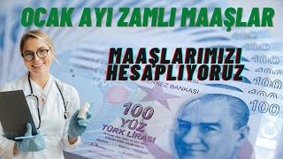 OCAK AYI ZAMLI MAAŞLAR 2024 MAAŞIMIZI HESAPLIYORUM [upl. by Enomed]