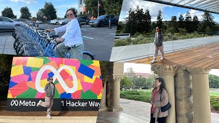 USA Vlog  APPLE PARK META HQ GOOGLEPLEX STANFORD UNIVERSITY [upl. by Cleon]