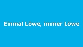 TSV 1860 München  quotEinmal Löwe immer Löwequot Eine Ode an alle Fans [upl. by Eenert]