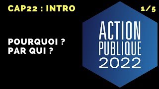 Résumé du rapport ACTION PUBLIQUE 2022 CAP22  Intro [upl. by Tavey]