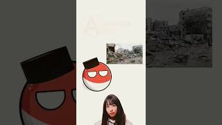 isriwil kena karma remix countryballanimation contryballs freepalestine [upl. by Solita]