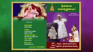 Excellent Devotional Songs  CD  30  Radha Krishnamai Songs  Songs of Siddhaguru  JUKE BOX [upl. by Hawkie]