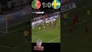 Full Video 👆 Portugal vs Sweden 32 Ronald Hat tirck football shorts ronaldo viral trending [upl. by Secor]