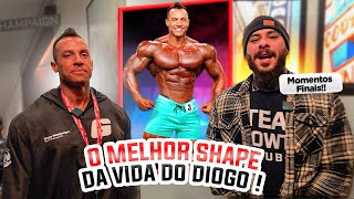 LEO STRONDA SE ASSUSTOU COM A CONDIÇÃO DO DIOGO  O MELHOR SHAPE DA VIDA DELE [upl. by Romy431]