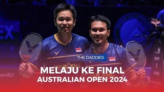 Hendra  Ahsan vs Chen Zhy Ray  Lin Yu Chieh  Australian Open 2024 [upl. by Akirdna454]