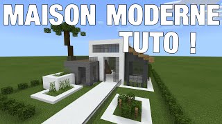 MINECRAFT  Comment faire une maison moderne  ps4 [upl. by Enamart]