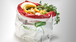 Consumer bags made of certified compostable and biobased ecovio® [upl. by Eldrid]