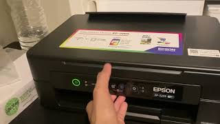 Let’s study again  Unboxing Epson XP 2205  How to connect to wifi [upl. by Orsa]