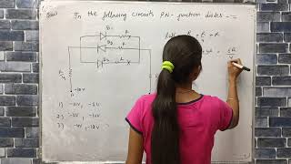 in the following circuit PN junction diode D1 and D2 and D3 are Ideal for the following pot [upl. by Kimberly]