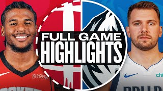 ROCKETS at MAVERICKS  FULL GAME HIGHLIGHTS  October 31 2024 [upl. by Aimac244]