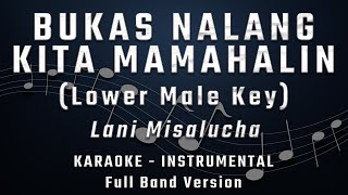 BUKAS NALANG KITA MAMAHALIN  LOWER MALE KEY  FULL BAND KARAOKE  INSTRUMENTAL  LANI MISALUCHA [upl. by Evelina868]