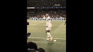 Pls use my new funk🔥💀 football edit realmadrid mbappe futbol funk messi ronaldo fyp [upl. by Hoashis]