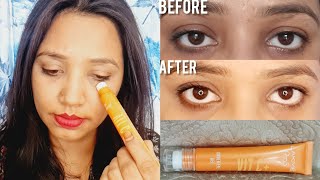 Lakme 9to5 Vitamin C Under Eye Gel BenefitsIngredientsResultsBeauty Tips By Mahira [upl. by Artkele63]