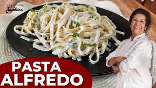 Como hacer PASTA ALFREDO [upl. by Melinde285]