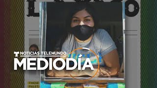 Una estudiante de California vende paletas para pagar la Universidad  Noticias Telemundo [upl. by Naedan720]