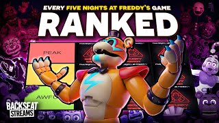 Every FNAF game ranked by a COMPLETE NEWCOMER [upl. by Riesman]