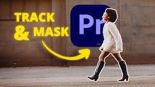 FAKE Tracking and Masking in Premiere Pro [upl. by Terchie]