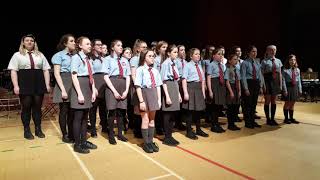 Caerleon Comprehensive School Choir  Shallow  Lady Gaga  MFY 2019 [upl. by Sualocin341]