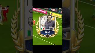 GIANFRANCO ZOLA  FIFA MOBILE 23 football fifa fifamobile фифа chelsea zola icon shorts [upl. by Nanyt]