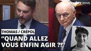 Un député RN rend hommage à Thomas alors que les LFI dansent à lAssemblée [upl. by Netsrek]