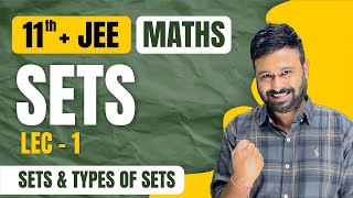 Sets Lecture 1 🔥 JEE Maths  Sets amp Types Of Sets  Class 11th  JEE  VidyaWise JEE [upl. by Norek618]