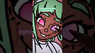 UGHH SO 🩷CUTEEE🩵 arttok colorpickerchallenge pastelgoth pastel cute kawaii vibes [upl. by Tamar]