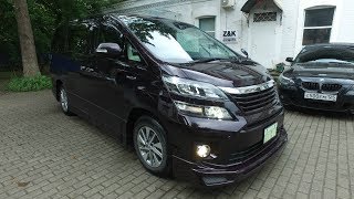 Toyota Vellfire 2014 Комплектация ZR [upl. by Honora]