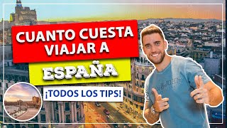 Cuánto cuesta viajar a ESPAÑA Todos los costos y cómo ahorrar Barcelona Madrid Ibiza… [upl. by Anyk]