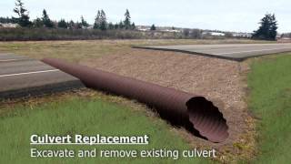 US 2  Culvert Replacement [upl. by Yaja]