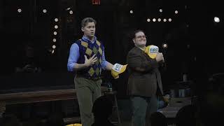 Josh Gad and Andrew Rannells Take First Bows in GUTENBERG THE MUSICAL [upl. by Varien]