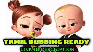 Boss Baby 2 Movie tamil dubbed  1st in tamil [upl. by Nydroj88]