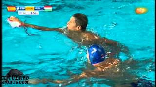 Guillermo Molina Wrist Goal water polo [upl. by Aibar]