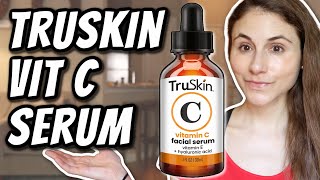 TruSkin Naturals VITAMIN C SERUM  Dr Dray [upl. by Einahpit]