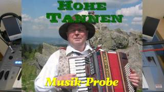 Hohe Tannen  MusikProbe mit Keyboard Tyros 5 und Gesang im Januar 2014 [upl. by Annayehc]