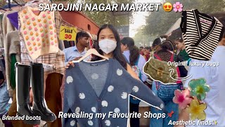 Sarojini Nagar market winter shopping guide 2024 🛍️  Try on haul🧣 [upl. by Sayce]