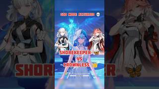 Shorekeeper vs Crownless  Wuthering Waves wutheringwaves wuwa shorts [upl. by Moselle]