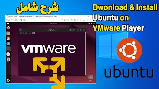 Dwonload and Install Ubuntu on VMware Workstation Player Windows [upl. by Caputo]