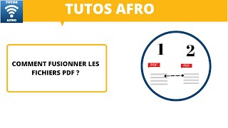 COMMENT FUSIONNER LES FICHIERS PDF [upl. by Helsell]