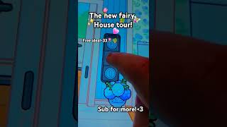 New fairy house free idea🧚‍♀️✨️💗🌷🪴tocaboca fairyhouse [upl. by Ardnusal]