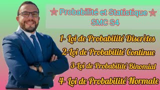 Ep1 loi de probabilité discrètes 📚 Probabilité et Statistique SMC S4 🔥 [upl. by Kelby]