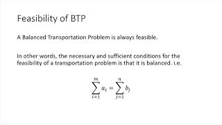 Transportation Problem  Theory [upl. by Terri]