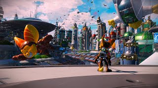 Ratchet and Clank Rift Apart  RX6600  Ryzen 5 5500  Native 1080p Medium settings [upl. by Doowrehs]