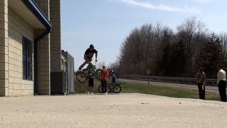 Teacher Freaks Out at BMX Hop Tailwhip [upl. by Otila]