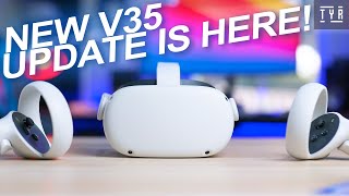 New CLOUD Saving MetaOculus Quest 2 UPDATE is HERE v35 [upl. by Adliwa]