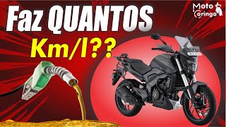 Consumo médio na Bajaj Dominar 400 na cidade é econômica ou não [upl. by Bradski]