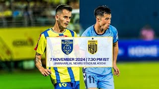 Kerala blasters VS Hyderabad fc 12LIVE Malayalam Commentary  Kerala blasters live today ISL LIVE [upl. by Smailliw]