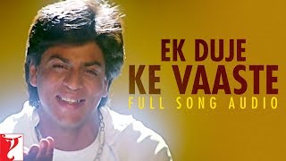 Audio  Ek Duje Ke Vaaste  Dil To Pagal Hai  Lata Mangeshkar Hariharan Uttam Singh Anand Bakshi [upl. by Eiznik]