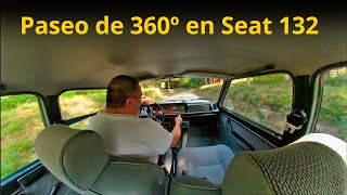 Video con cámara 360º en un Seat 132 como nuevo [upl. by Dollie5]