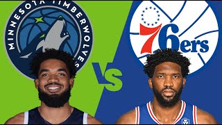 Minnesota Timberwolves vs Philadelphia 76ers  MUST WATCH NBA PREDICTIONS AND PICKS FOR 1220 [upl. by Nathanael788]